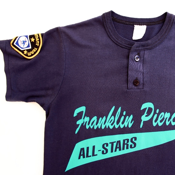 *Vintage Wilson* Baseball "All-Stars" Tee - Navy - Picture 3 of 4